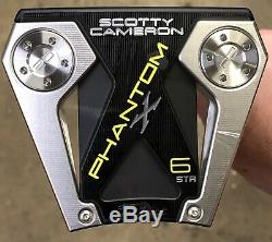 Scotty Cameron Phantom X 6 STR Putter BRAND NEW CIRCLE H Want It Custom