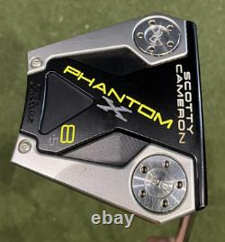 Scotty Cameron Phantom X 8.5 Putter 34 Inch Shaft Right Hand Good Condition