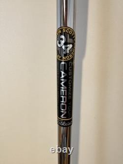 Scotty Cameron Phantom X 9 34 Inch Great Condition Head Cover Putter