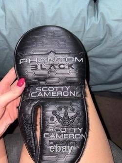 Scotty Cameron Phantom X Limited Edition Black 5.5, 33inch Putter