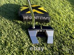 Scotty Cameron Phantom X5.5 Putter, 34, Lamkin Flat Cat Grip, Headcover