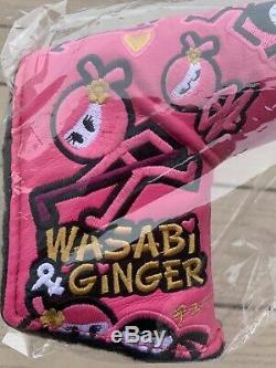 Scotty Cameron Pink Wasabi Ninja Warrior Ginger Japan Putter Headcover