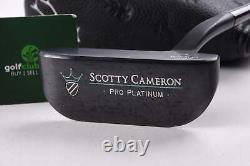 Scotty Cameron Pro Platinum Del Mar Three Putter / 35 Inch / Refurb