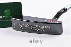 Scotty Cameron Pro Platinum Laguna Putter / 35 Inch / Refurbished / SCPPRO103