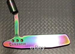 Scotty Cameron Pro Platinum Newport 2 Putter LH RARE Rainbow Pearl Finish