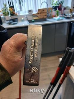 Scotty Cameron Pro Platinum Newport 2 Putter Tiger Woods