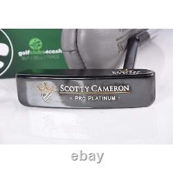 Scotty Cameron Pro Platinum Newport Mid Slant Putter / 35.5 Inch / Refurbished
