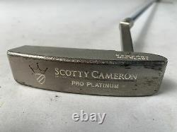 Scotty Cameron Pro Platinum Newport Mid Slant Putter 35 Mens RH