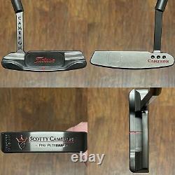 Scotty Cameron Pro Platinum Newport Mid Slant Putter NICE Xtreme Dark Finish