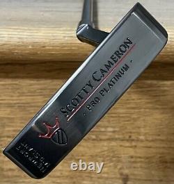 Scotty Cameron Pro Platinum Newport Mid Slant Putter NICE Xtreme Dark Finish