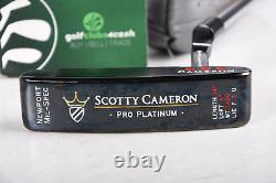 Scotty Cameron Pro Platinum Newport Mil-Spec Putter / 34 Inch Refurbished