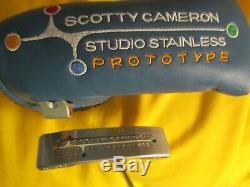 Scotty Cameron Prototype Putter Newport 2 Beach Center Shaft Brand New Titleist