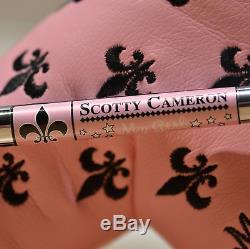 Scotty Cameron Putter 2008 Fleur DE Lis Button Back Newport My Girl Pink RH GiP