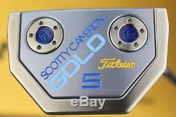 Scotty Cameron Putter 34 Inch Custom Shop Putter Golo 5 Blue5