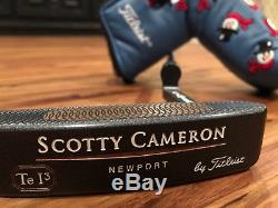 Scotty Cameron RARE Terryllium SOLE STAMP Newport Two Titleist Putter. New! TeI3