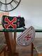 Scotty Cameron Red X Mallet Putter 35 & Red X Head Cover