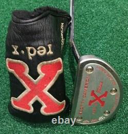 Scotty Cameron Red X Putter 35 Right Hand Good Condition + Extra Scotty Grip