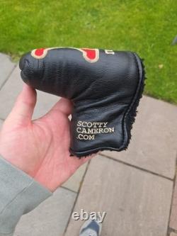 Scotty Cameron Red X Putter HEAD ONLY. Includes Head Cover (35)