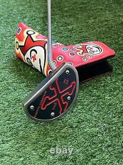 Scotty Cameron Red X X3 35 Putter / Mid Mallet Head / Face Milled / Baby T Grip