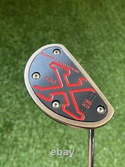 Scotty Cameron Red X X3 35 Putter / Mid Mallet Head / Face Milled / Baby T Grip