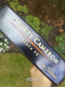 Scotty Cameron Santa Fe Tel3 Putter Teryllium Face Right Handed 34.5