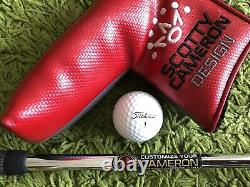 Scotty Cameron. Select Fastback, 34 With Head Cover