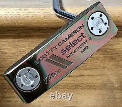 Scotty Cameron Select Newport 2 Mid Putter MINT Woodland Camo Finish RARE