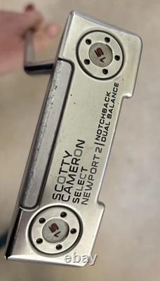 Scotty Cameron Select Newport 2 Notchback DB Putter 2016 37 in Steel RH R8202080