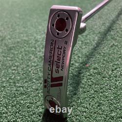 Scotty Cameron Select Newport 2 Putter 35 +pistol Grip & Headcover