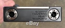 Scotty Cameron Select Newport 2 Putter New Left Hand -Tour Black Finish MI