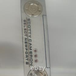 Scotty Cameron Select Newport 2 Putter RH Blade Steel with Headcover