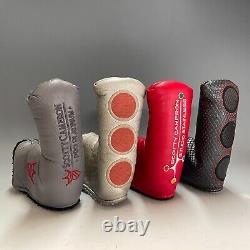Scotty Cameron Set of 4PRO PLATINUM STUDIO STAINLESS Blade Putter Headcover lot
