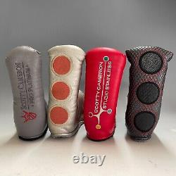 Scotty Cameron Set of 4PRO PLATINUM STUDIO STAINLESS Blade Putter Headcover lot