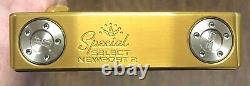 Scotty Cameron Special Select Newport 2 Putter New LH -Gold Rush Finish -RHV