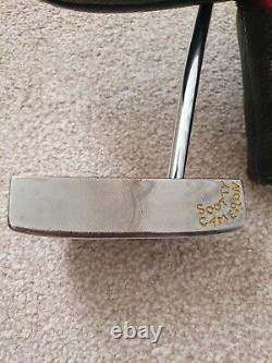 Scotty Cameron Studio Design Number 5 Putter With Headcover. Right Handed