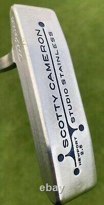 Scotty Cameron Studio Newport 2.5. Stainless Steel. 35 Inch