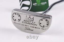 Scotty Cameron Studio Select Fastback #1 Putter / 34 Inch