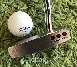 Scotty Cameron. Studio Select Fastback No. 1. (35)R/H. Head Cover & Cord Grip