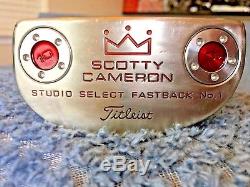 Scotty Cameron Studio Select Fastback No. 1 Putter, 35 Shaft