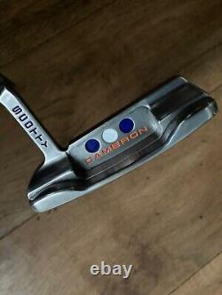 Scotty Cameron Studio Select Newport (Custom orange and blue 33 350g head)