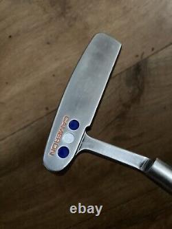 Scotty Cameron Studio Select Newport (Custom orange and blue 33 350g head)