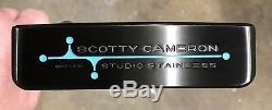 Scotty Cameron Studio Stainless Mid Sur Putter NEW Xtreme Dark Finish SCA