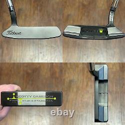 Scotty Cameron Studio Stainless Newport 2.5 Putter LEFTY Xtreme Dark Finish