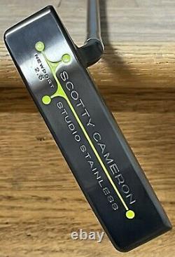 Scotty Cameron Studio Stainless Newport 2.5 Putter LEFTY Xtreme Dark Finish