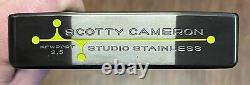 Scotty Cameron Studio Stainless Newport 2.5 Putter LEFTY Xtreme Dark Finish