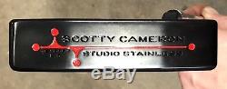 Scotty Cameron Studio Stainless Newport 2.5 Putter MINT RH Tour Black -ASN