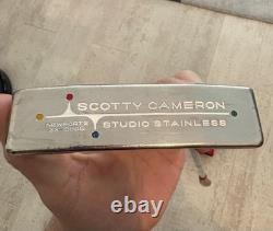 Scotty Cameron Studio Stainless Newport 2 Putter 33 inches 350grams