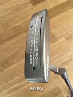 Scotty Cameron Studio Stainless Newport Beach Putter / 33 Inch