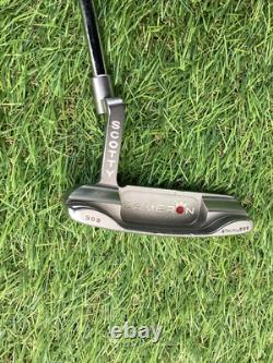 Scotty Cameron Studio Stainless Newport Beach Putter 34.5 Inch Matador Grip