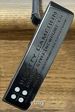 Scotty Cameron Studio Style Newport 1.5 Putter GSS Xtreme Dark Finish IYS